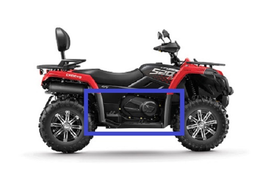 STOPIEŃ PRAWY CFMOTO 520LONG