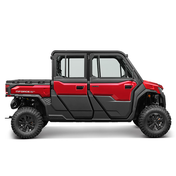 Bagis CFMOTO U10 PRO HIGHLAND XL Bordeaux Red side